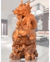樹脂 龍抓珠擺件 樹脂 龍抓珠擺件